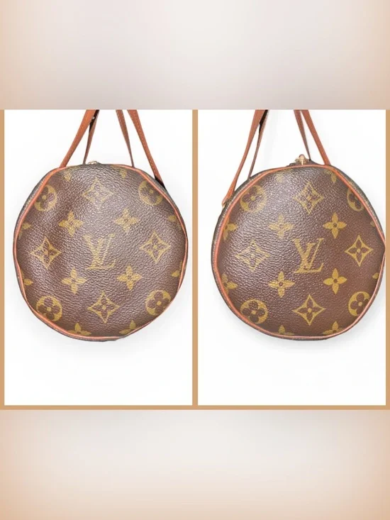 Louis Vuitton Vintage Monogram Papillon 26 PM Barrel Bag - Authentic - Picture 9 of 12